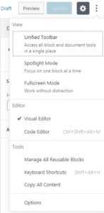 gutenberg-editor-more-options